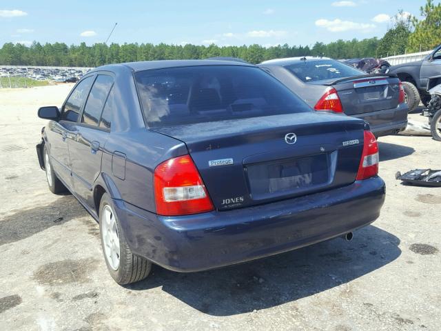JM1BJ2216Y0285869 - 2000 MAZDA PROTEGE ES BLUE photo 3