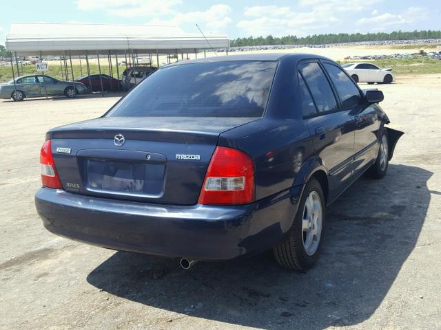 JM1BJ2216Y0285869 - 2000 MAZDA PROTEGE ES BLUE photo 4