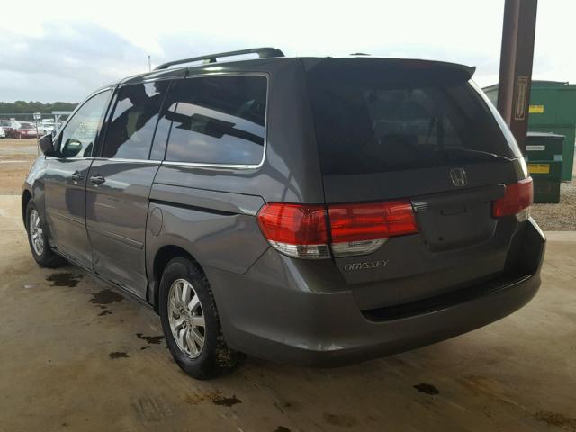 5FNRL38678B110789 - 2008 HONDA ODYSSEY EX GRAY photo 3