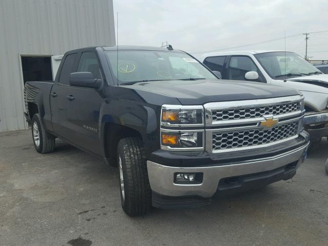 1GCVKREC3EZ238483 - 2014 CHEVROLET SILVERADO BLACK photo 1