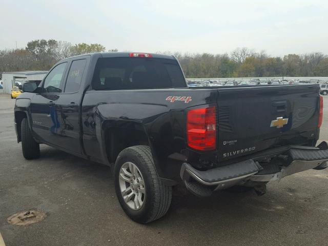 1GCVKREC3EZ238483 - 2014 CHEVROLET SILVERADO BLACK photo 3