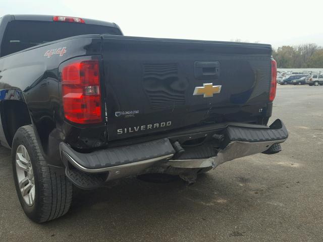 1GCVKREC3EZ238483 - 2014 CHEVROLET SILVERADO BLACK photo 9