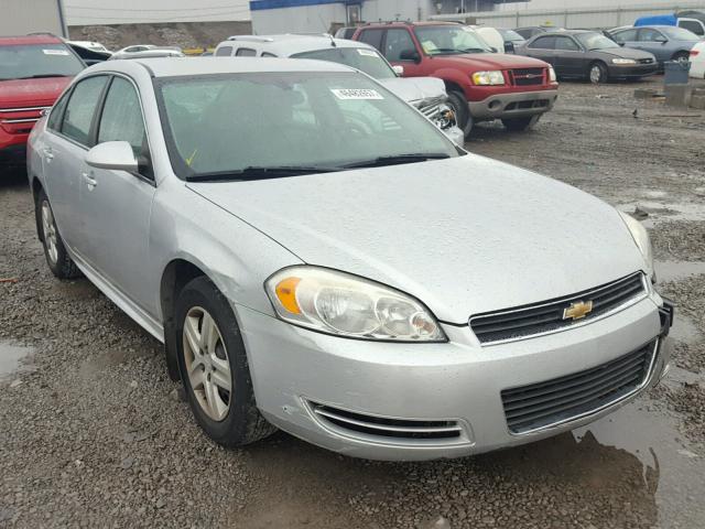 2G1WA5EN8A1233244 - 2010 CHEVROLET IMPALA LS SILVER photo 1