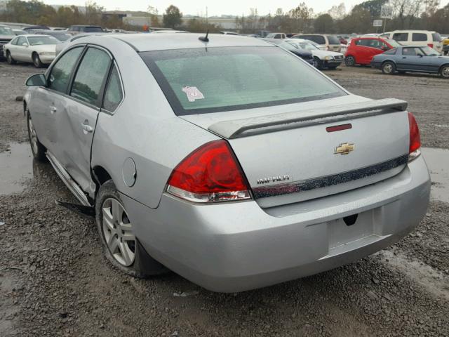 2G1WA5EN8A1233244 - 2010 CHEVROLET IMPALA LS SILVER photo 3