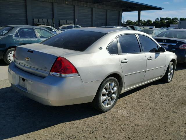 2G1WB58K369375542 - 2006 CHEVROLET IMPALA LS GRAY photo 4