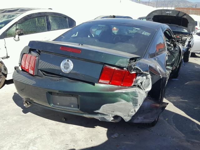 1ZVHT82H385158002 - 2008 FORD MUSTANG GT GREEN photo 4