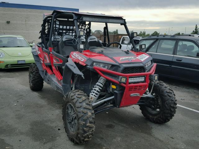 3NSVFE99XFF381951 - 2015 POLARIS RZR XP 4 1 RED photo 1