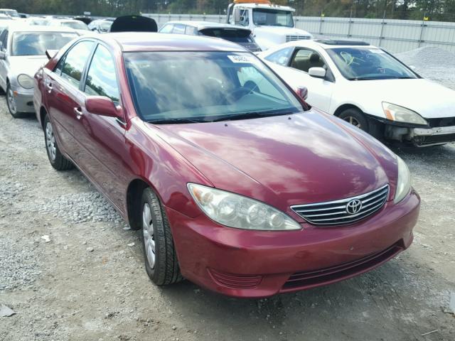 4T1BE30K96U109650 - 2006 TOYOTA CAMRY LE BURGUNDY photo 1