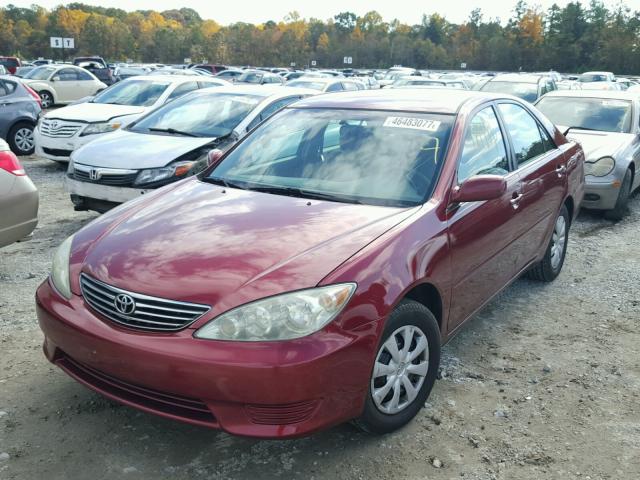 4T1BE30K96U109650 - 2006 TOYOTA CAMRY LE BURGUNDY photo 2