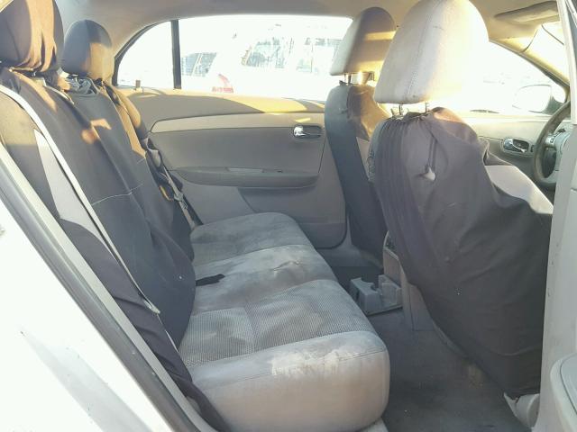 1G1ZC5E0XAF189560 - 2010 CHEVROLET MALIBU 1LT 银色 照片 6