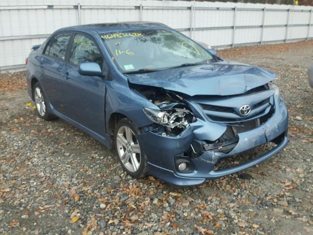 5YFBU4EE2DP141320 - 2013 TOYOTA COROLLA BA BLUE photo 1