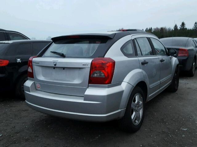 1B3HB48B18D565695 - 2008 DODGE CALIBER SX SILVER photo 4