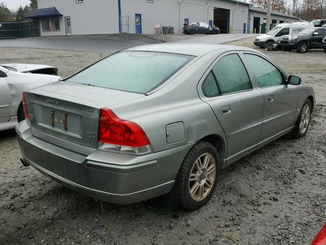 YV1RH592862519144 - 2006 VOLVO S60 GREEN photo 4