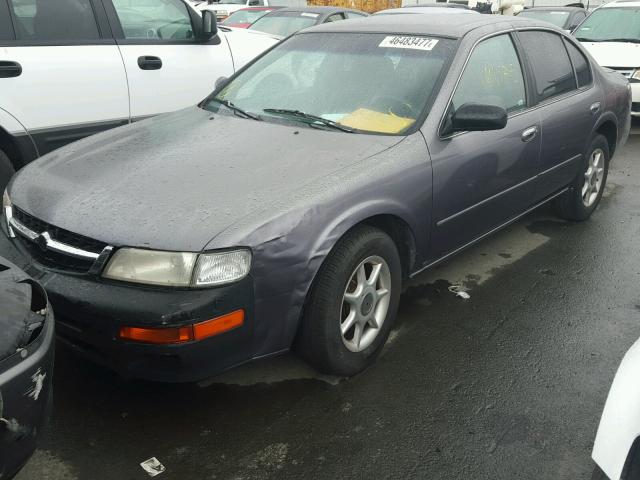 JN1CA21D8VT215772 - 1997 NISSAN MAXIMA GLE GRAY photo 2