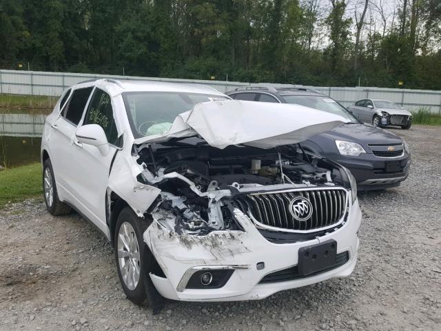 LRBFXBSAXHD149574 - 2017 BUICK ENVISION E WHITE photo 1