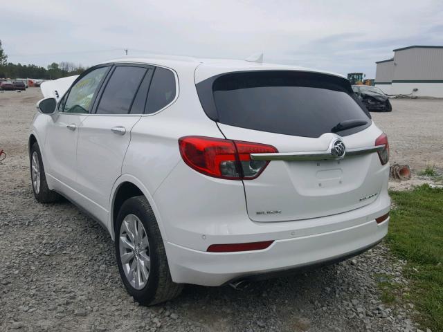 LRBFXBSAXHD149574 - 2017 BUICK ENVISION E WHITE photo 3