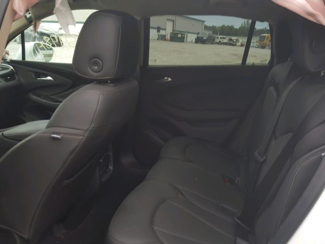 LRBFXBSAXHD149574 - 2017 BUICK ENVISION E WHITE photo 6