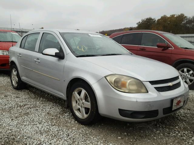 1G1AL58F387246764 - 2008 CHEVROLET COBALT LT SILVER photo 1