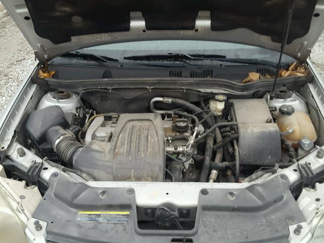 1G1AL58F387246764 - 2008 CHEVROLET COBALT LT SILVER photo 7