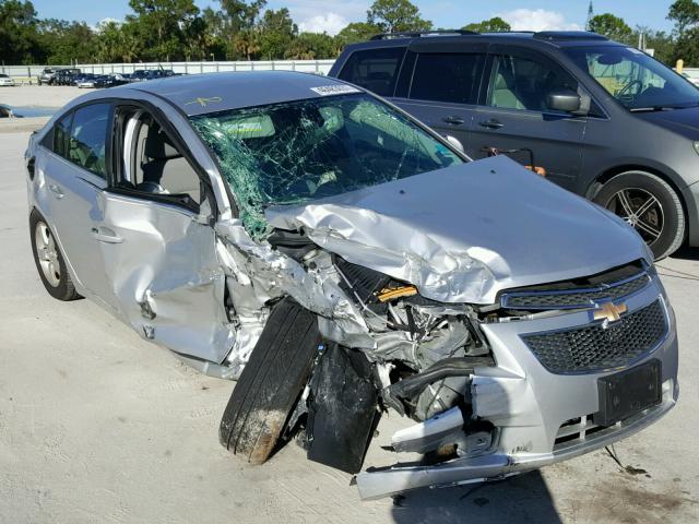 1G1PE5SC5C7337224 - 2012 CHEVROLET CRUZE LT SILVER photo 1