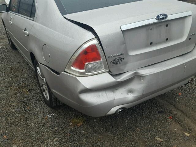 3FAHP08118R190873 - 2008 FORD FUSION SEL GRAY photo 9