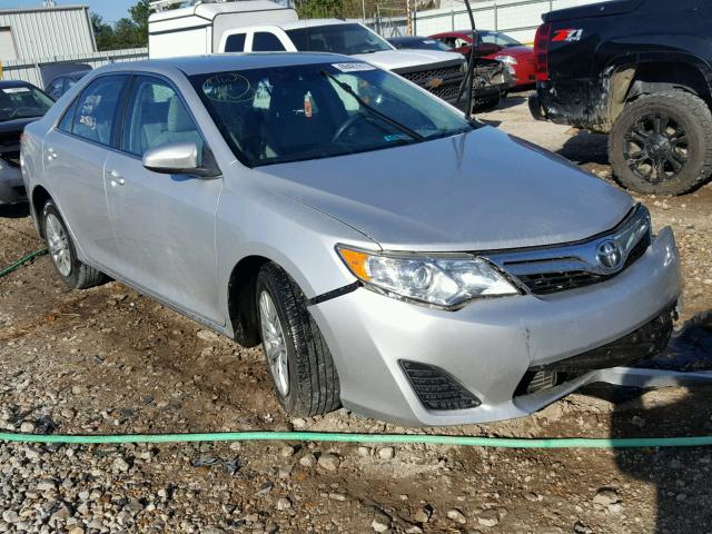 4T1BF1FK8DU245712 - 2013 TOYOTA CAMRY L SILVER photo 1