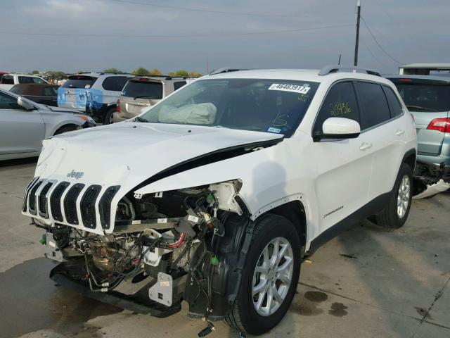 1C4PJMCS2GW154796 - 2016 JEEP CHEROKEE L WHITE photo 2