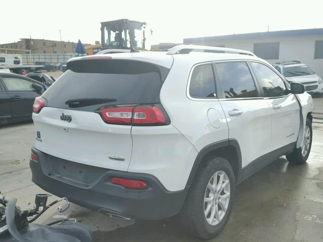 1C4PJMCS2GW154796 - 2016 JEEP CHEROKEE L WHITE photo 4