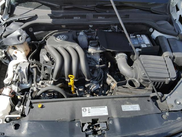3VW2K7AJ6EM315745 - 2014 VOLKSWAGEN JETTA BASE 白色 照片 7