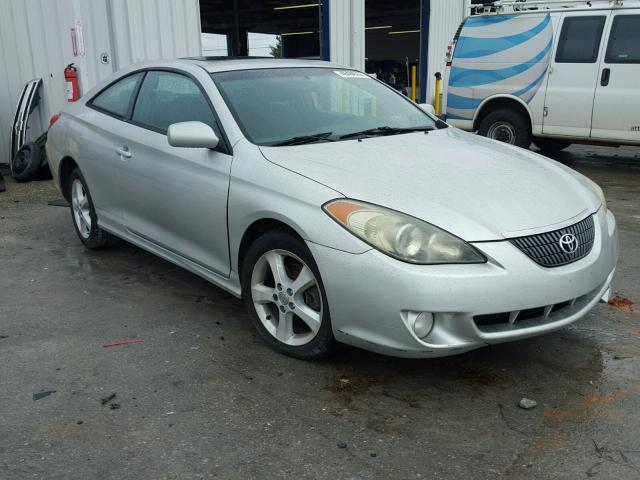 4T1CA38P15U048812 - 2005 TOYOTA CAMRY SOLA SILVER photo 1