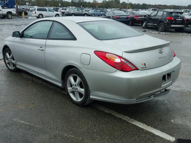 4T1CA38P15U048812 - 2005 TOYOTA CAMRY SOLA SILVER photo 3