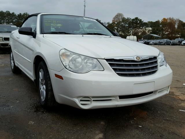 1C3LC45K18N271979 - 2008 CHRYSLER SEBRING WHITE photo 1