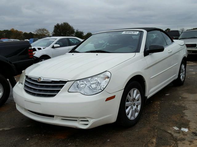 1C3LC45K18N271979 - 2008 CHRYSLER SEBRING WHITE photo 2