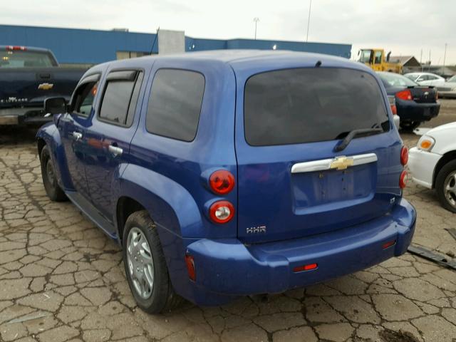 3GNDA13D26S521670 - 2006 CHEVROLET HHR BLUE photo 3