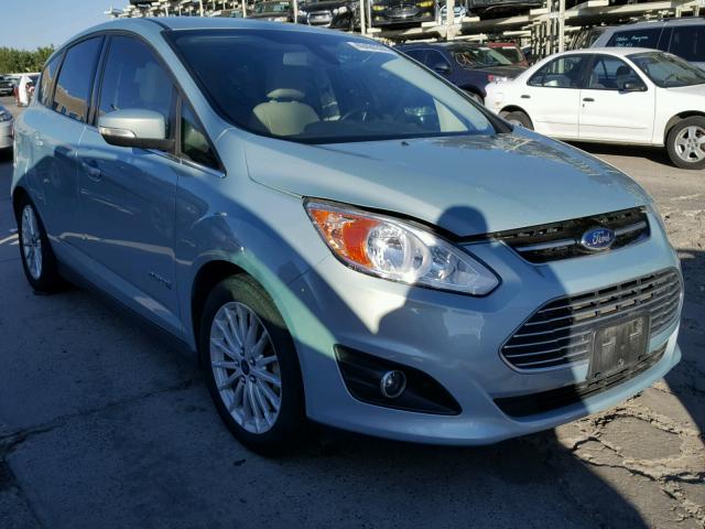 1FADP5BU3DL532833 - 2013 FORD C-MAX SEL GREEN photo 1