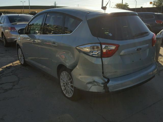 1FADP5BU3DL532833 - 2013 FORD C-MAX SEL GREEN photo 9