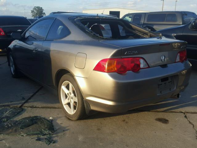 JH4DC53072C009487 - 2002 ACURA RSX TYPE-S SILVER photo 3