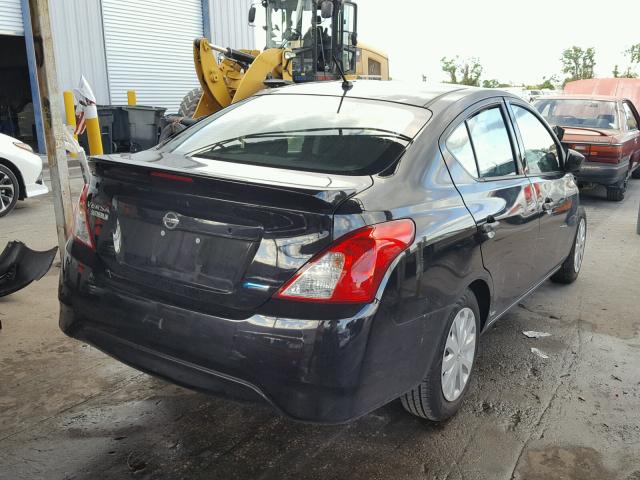 3N1CN7AP7GL879354 - 2016 NISSAN VERSA BLACK photo 4