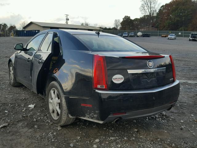 1G6DF577880176714 - 2008 CADILLAC CTS BLACK photo 3