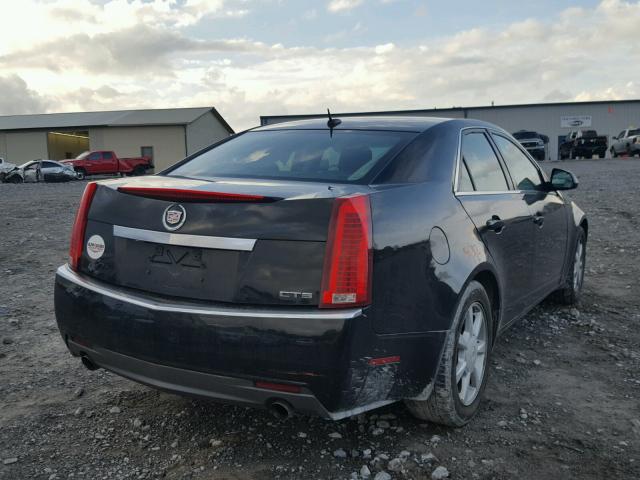 1G6DF577880176714 - 2008 CADILLAC CTS BLACK photo 4