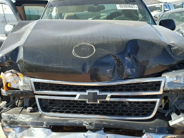 1GCEC19VX7Z197993 - 2007 CHEVROLET SILVERADO BLACK photo 7