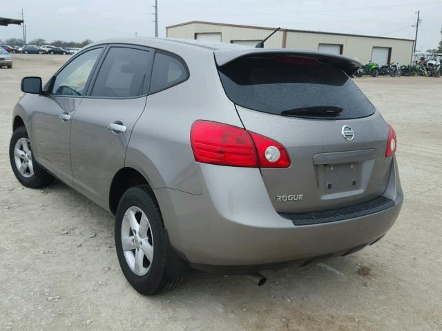 JN8AS5MT6AW025455 - 2010 NISSAN ROGUE S SILVER photo 3