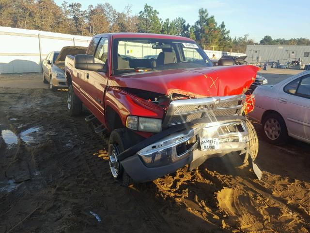 3B7KF23Z62M296896 - 2002 DODGE RAM 2500 RED photo 1