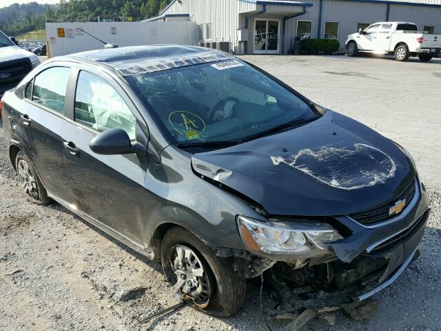 1G1JB5SH7H4156838 - 2017 CHEVROLET SONIC LS 黑色 照片 9