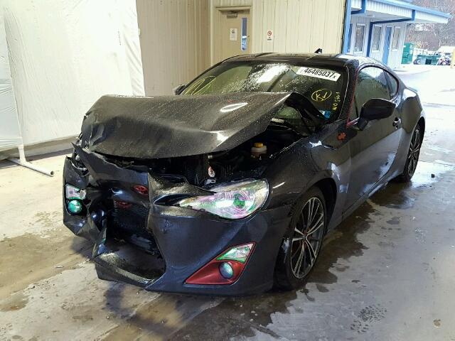 JF1ZNAA13F8700651 - 2015 TOYOTA SCION FR-S შავი ფოტო 2