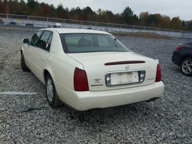 1G6KD54Y53U114098 - 2003 CADILLAC DEVILLE CREAM photo 3