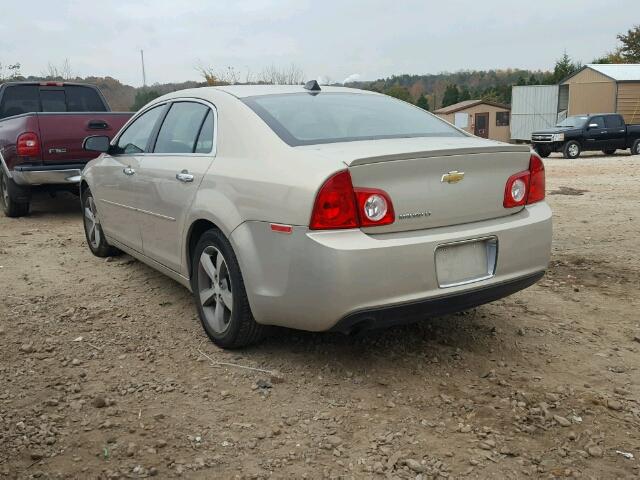 1G1ZC5EU4CF147973 - 2012 CHEVROLET MALIBU 1LT TAN photo 3