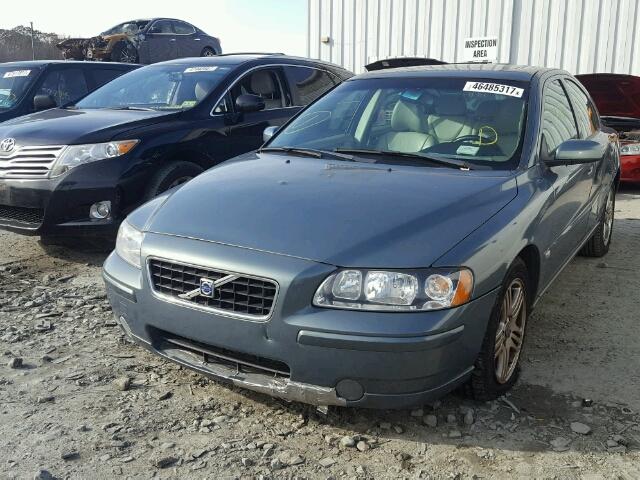 YV1RH592352476881 - 2005 VOLVO S60 2.5T GREEN photo 2