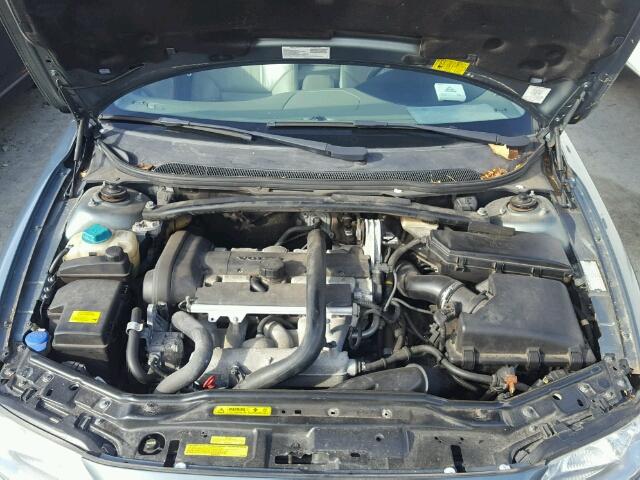 YV1RH592352476881 - 2005 VOLVO S60 2.5T GREEN photo 7