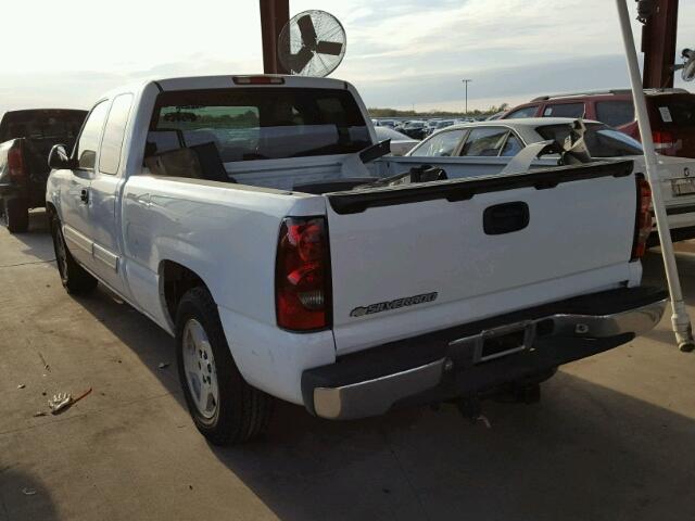 1GCEC19V57Z122344 - 2007 CHEVROLET SILVERADO WHITE photo 3